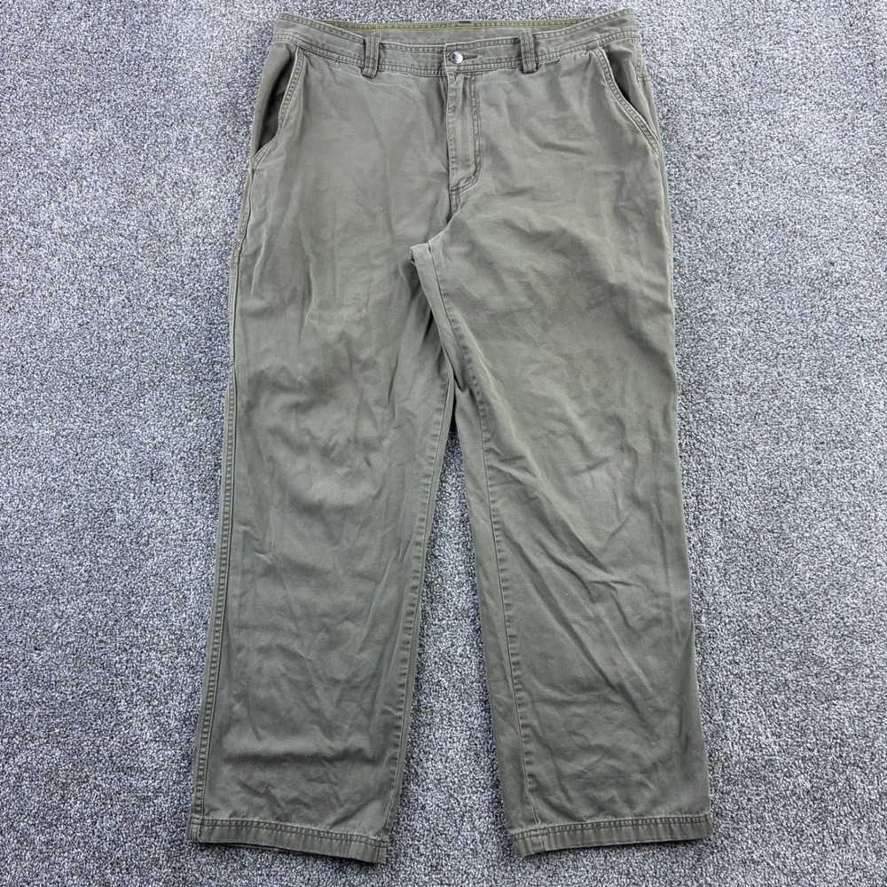 The North Face A5 Series Pants Mens 36 Short Green Cotton Canvas Utility Cargo